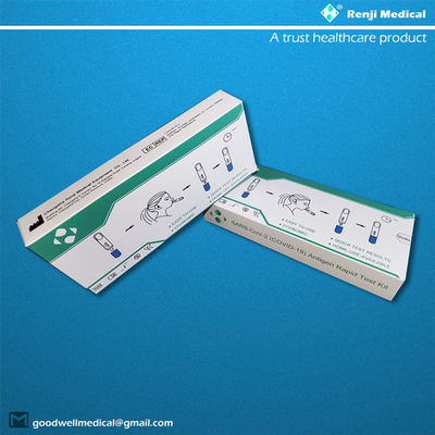 Teste rápido médico Kit Antigen, gaveta rápida do teste de Igm do cotonete nasal