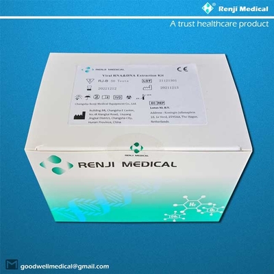 Jogo viral da extração do RNA da coluna da rotação