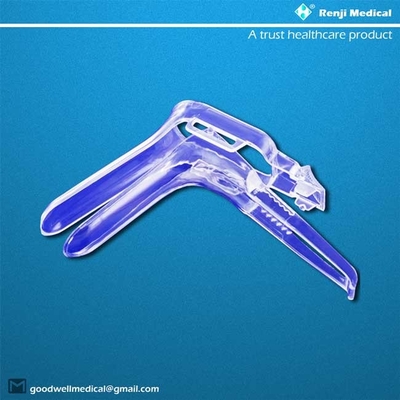 Renji Disposable Vagina Speculum Single usa materiais de polímero médicos