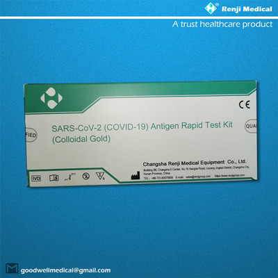 Teste rápido médico Kit Antigen, gaveta rápida do teste de Igm do cotonete nasal