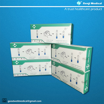 Renji Antigen Rapid Testing Kit, ouro coloidal do teste do antígeno do SDS
