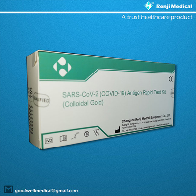 Uma aprovação rápida do CE de Kit Colloidal Gold dos testes da etapa COVID 19