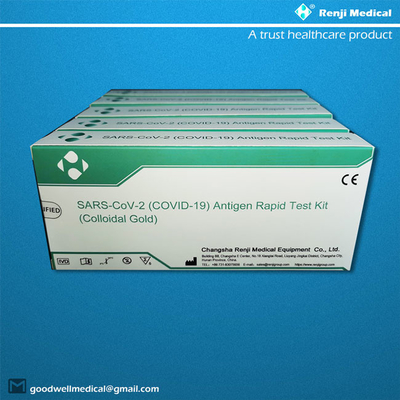 Certificação do GV ISO13485 do jogo do teste de Renji Medical Rapid Antigen Self