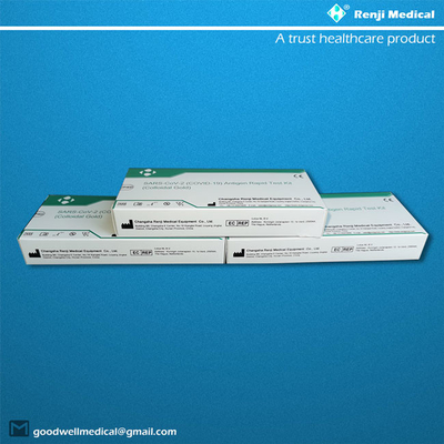 Certificação do GV ISO13485 do jogo do teste de Renji Medical Rapid Antigen Self