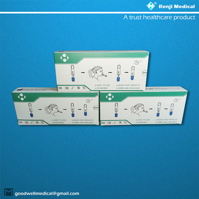 Teste rápido médico Kit Antigen, gaveta rápida do teste de Igm do cotonete nasal
