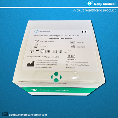 Aprovação do método ISO13485 do tempo real RT-PCR de Renji Nucleic Acid Testing Kit