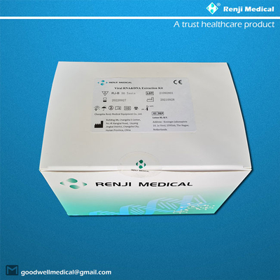 extração ácida nucleica Kit Silica Based Membrane Technology de 50 testes