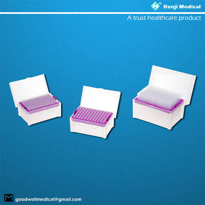 Certificação material do CE de Renji Sterile Pipette Tips Polypropylene