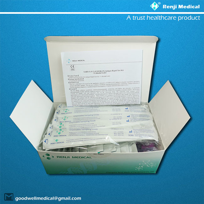 Testes rápidos Kit For Home do antígeno da precisão de 99% 18 meses de vida útil