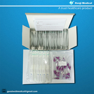 Renji Antigen Rapid Testing Kit, teste coloidal de Covid do ouro do immunochromatography