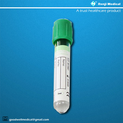 certificação descartável do CE do tubo da coleção do sangue do vácuo de 13x100mm