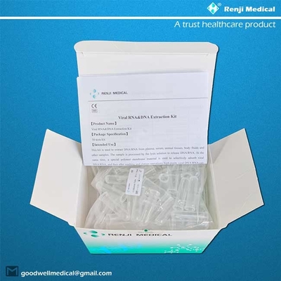 Jogo ácido nucleico da extração da coluna da rotação, jogo viral do isolamento do RNA do CSF
