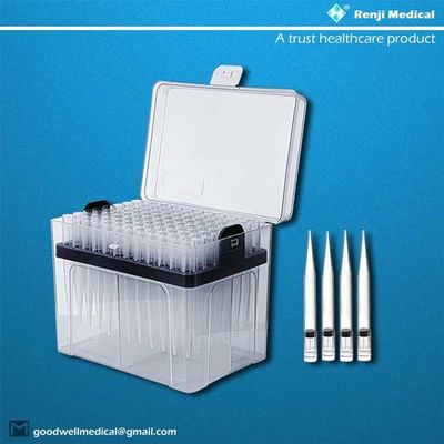Certificação material do CE de Renji Sterile Pipette Tips Polypropylene