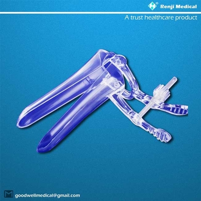 Renji Disposable Vagina Speculum Single usa materiais de polímero médicos