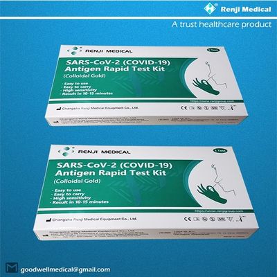 Certificado SGS Kit de teste rápido de antígeno nasal Swab Cassete de teste rápido Igm