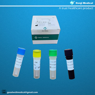 Kit de teste de ácido nucleico para cotonete nasal e de garganta com certificação ISO13485 CE FDA